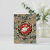 USMC EGA [Special Edition] [3D] Postkarte (Stehend Vorderseite)