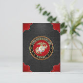 USMC EGA [Special Edition] [3D] Postkarte (Stehend Vorderseite)