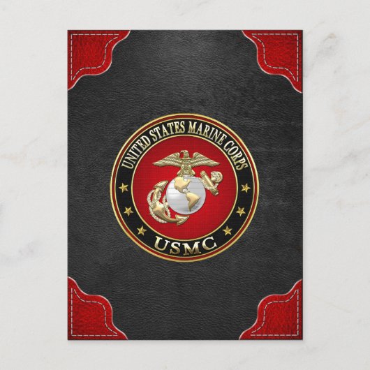 USMC EGA [Special Edition] [3D] Postkarte (Vorderseite)