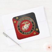 USMC EGA [Special Edition] [3D] Quadratischer Aufkleber (Umschlag)