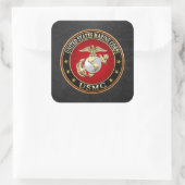 USMC EGA [Special Edition] [3D] Quadratischer Aufkleber (Tasche)