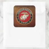 USMC EGA [Special Edition] [3D] Quadratischer Aufkleber (Tasche)