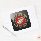 USMC EGA [Special Edition] [3D] Quadratischer Aufkleber (Umschlag)