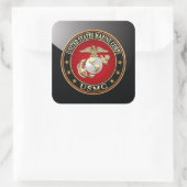 USMC EGA [Special Edition] [3D] Quadratischer Aufkleber (Tasche)