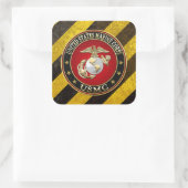 USMC EGA [Special Edition] [3D] Quadratischer Aufkleber (Tasche)