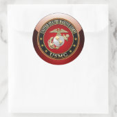 USMC EGA [Special Edition] [3D] Runder Aufkleber (Tasche)