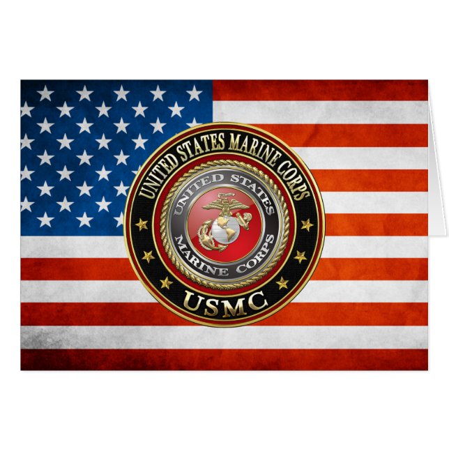 USMC-Emblem [Special Edition] [3D] (Vorderseite (Horizontal))