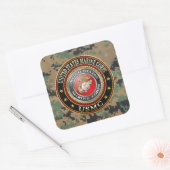 USMC-Emblem [Special Edition] [3D] Quadratischer Aufkleber (Umschlag)
