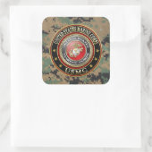 USMC-Emblem [Special Edition] [3D] Quadratischer Aufkleber (Tasche)