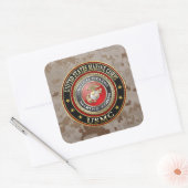 USMC-Emblem [Special Edition] [3D] Quadratischer Aufkleber (Umschlag)