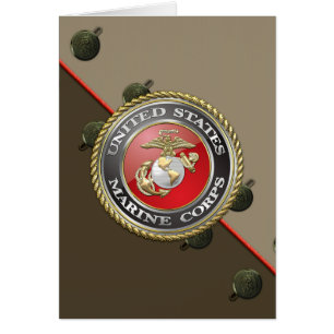 Usmc-Emblem u. Uniform [3D]