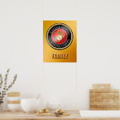 USMC Family Poster (Küche)