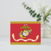 USMC-Flag Postkarte (Stehend Vorderseite)