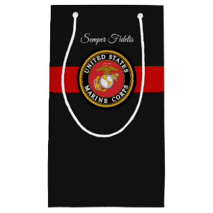 USMC Gift Bags for a Marine Corps Gift - Semper Fi Kleine Geschenktüte