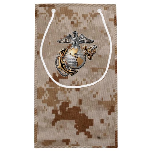 USMC Gift Bags für ein Geschenk für ein Schiffskor Kleine Geschenktüte (Rückseite)
