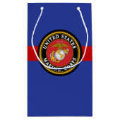 USMC Gift Bags - Geschenk des Meereskorps - Blues  Kleine Geschenktüte (Rückseite)
