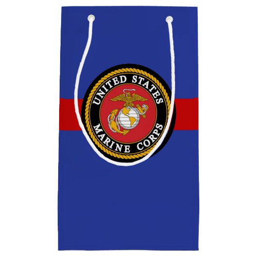 USMC Gift Bags - Geschenk des Meereskorps - Blues  Kleine Geschenktüte (Vorderseite)