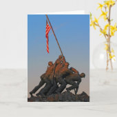 USMC-Grußkarte Karte (Gelbe Blume)