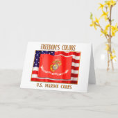USMC-Grußkarte Karte (Gelbe Blume)