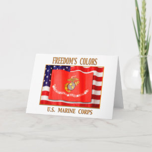 USMC-Grußkarte Karte