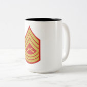 USMC Gunnery Sergeant Rang Militär Kaffeetasse (VorderseiteRechts)