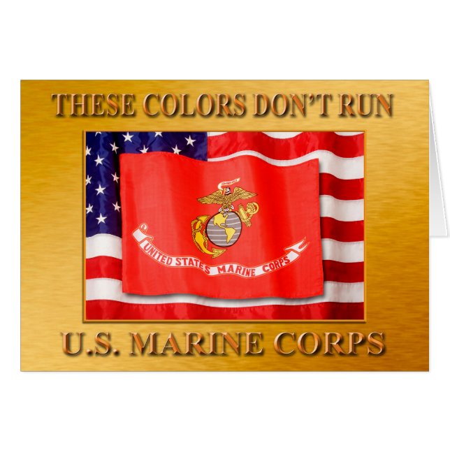 USMC-Karte (Vorderseite (Horizontal))