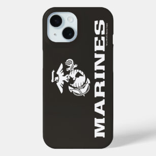 USMC Logo gestapelt - weiß Case-Mate iPhone Hülle