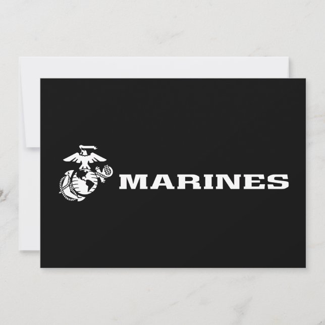 USMC-Logo - Weiß (Vorderseite)