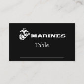 USMC-Logo - Weiß Platzkarte (Vorderseite)