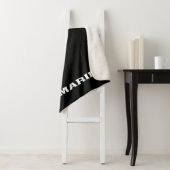 USMC-Logo - Weiß Sherpadecke (Beispiel)