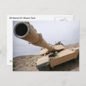USMC M1 Abrams Postkarte (Vorne/Hinten)