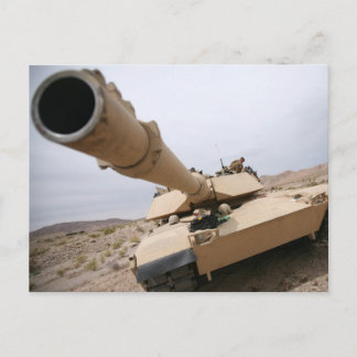 USMC M1 Abrams Postkarte