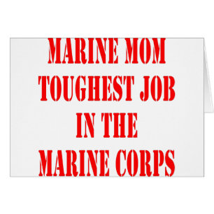 Usmc-MAMA stärkster Job im Marinekorps