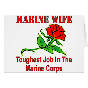 Usmc-MarineEhefrau-stärkster Job im Marinekorps