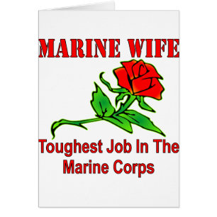 Usmc-MarineEhefrau-stärkster Job im Marinekorps