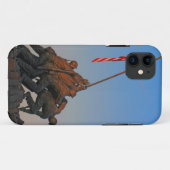 USMC Memorial Custom iPhone Case (Rückseite (Horizontal))