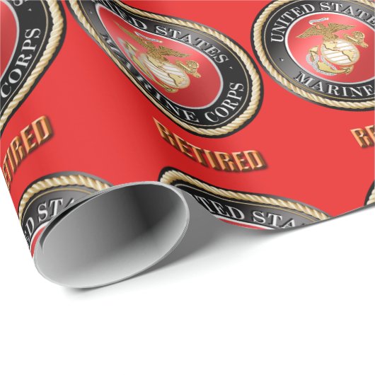 USMC pensioniertes Packpapier (Rolleneckpunkt)