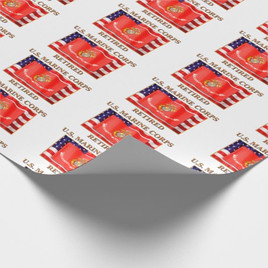 USMC pensioniertes Packpapier (Ecke)