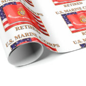 USMC pensioniertes Packpapier (Rolleneckpunkt)