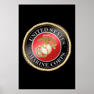 Usmc-Plakat Poster
