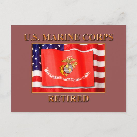 USMC Postcard Postkarte (Vorderseite)