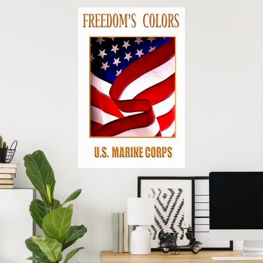 USMC Poster (Heimbüro)