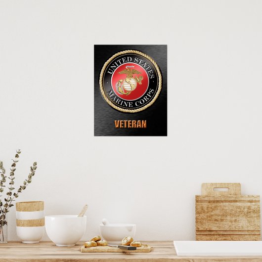 USMC Poster (Küche)