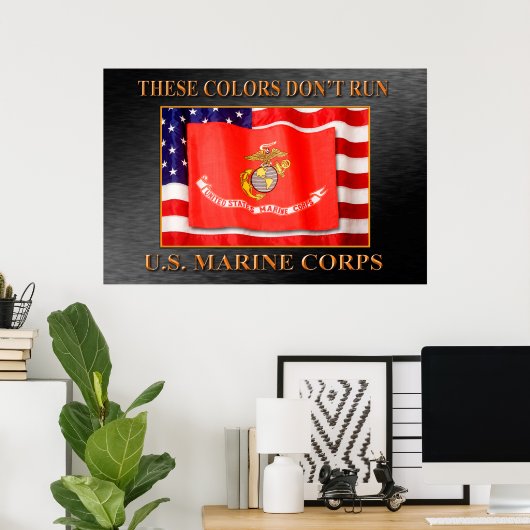USMC Poster (Heimbüro)