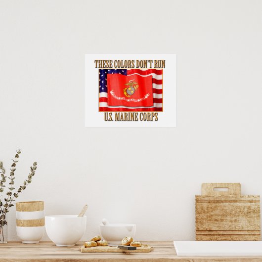 USMC Poster (Küche)