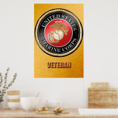 USMC Poster (Küche)