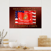 USMC Poster (Küche)