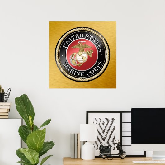 USMC Poster (Heimbüro)