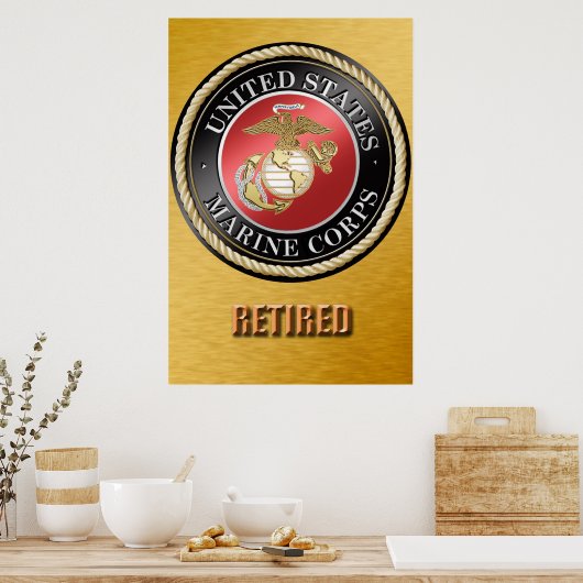 USMC Poster (Küche)