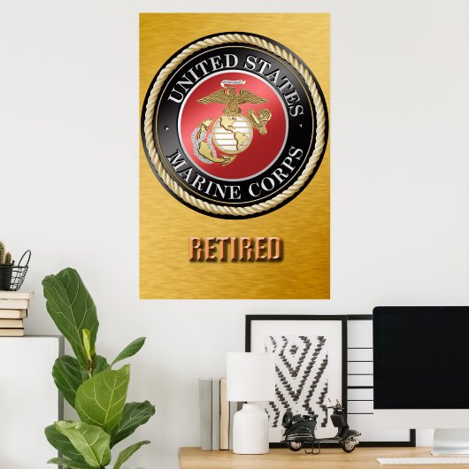 USMC Poster (Heimbüro)